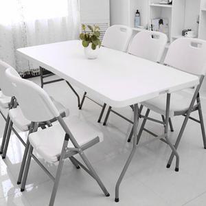 테라스 테이블 포장마차 플라스틱 탁자 브로몰딩 파라솔 야외 테이블 고정식 접이식