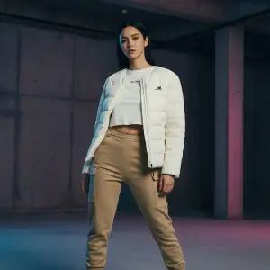 [하프클럽/] NBNPD4W902-IV 액티브 라이트 경량  여성 패딩  자켓