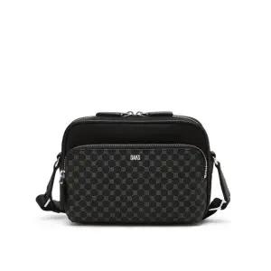 [롯데백화점]닥스 액세서리 [닥스핸드백] DBBA4F594BK 블랙 DD 패턴 나일론 미니 크로스백