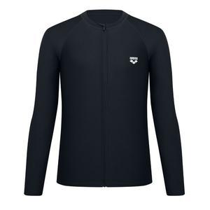 [아레나](마산점)뉴웨이브 릴렉스핏 집업 래쉬가드(A4BM1RR47) BLK