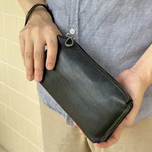 BR10012 가죽 클러치백 남성 미니 손가방 보조백 선물