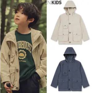 [탑텐키즈](마산점)24년 탑텐키즈 공용)테마클레식캠퍼스홑겹캐주얼점퍼MKE3JJ3211