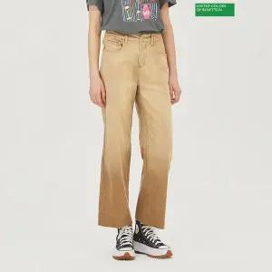 [하프클럽/베네통]베네통 그라데이션 밴딩 데님 팬츠 BADP13341_BG