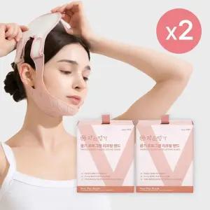 (정상가 119,600원) 약손명가 리프팅밴드 PRO 2Box 골기프로그램  탄력 이중턱