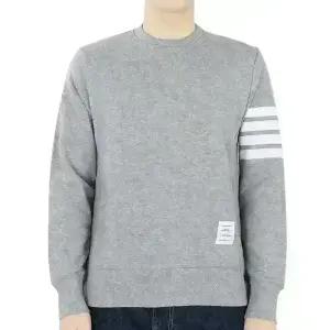 디몬트 톰브라운 남성 사선완장 클래식 맨투맨(그레이) MJT021L 00535 068