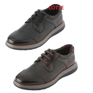 [롯데백화점]엘칸토 남성쿠션 소가죽 쿠션 데크슈즈 LCMC90U439 블랙/브라운