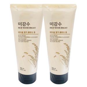 더페이스샵 미감수 브라이트 쌀겨 클렌징폼 150ml 2개