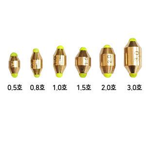 교체형 황동 순간수중찌 바다 구멍찌 막대찌 속공낚시
