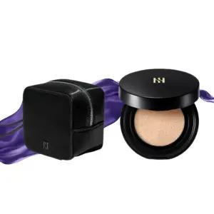 헤라 블랙 미니멀 파우치 & 헤라 블랙 쿠션 미니 21N1 5g 신형 실버로고 세트