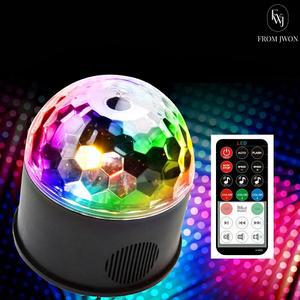 미니 미러볼 LED 싸이키 회전 조명 노래방 파티 휴대용 가정용