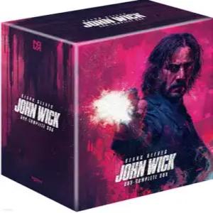 [Blu-ray] 존윅 4K UHD 합본 박스세트 (4Disc) : 블루레이 /예스24 단독