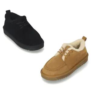 엘칸토 마쯔 여성 스웨이드 트리밍 방한화 2.5cm LCWC04M44V