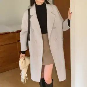 [모어렌] [MADE] 레톤 절개 포인트 투 버튼 핸드메이드 코트[tct0118]