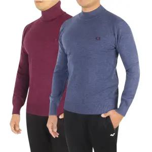 겨울 남자 울 니트 폴라티 반목 긴목 티셔츠 택1 TWTM-4