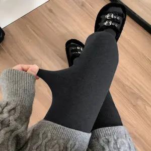 1 + 1 골지타이즈 면 팬티스타킹 쫀쫀레깅스 유발 무지 니트