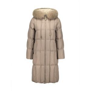 [벨리시앙](의정부점)폭스퍼 후드 사각 누빔 프리미엄 롱 구스다운_HZ3410