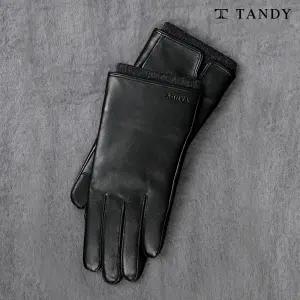 탠디 니트시보리 스마트터치 여성용 가죽장갑