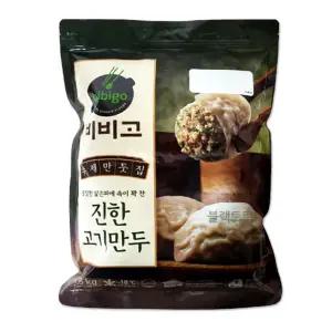 CJ제일제당 비비고 진한고기만두 1.6kg X 1봉 수제 군만두 찐만두