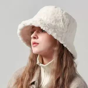 여성 겨울 벙거지 모자 뽀글이 대두 버킷햇