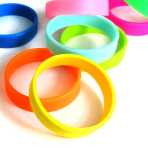 젤리팔찌-스포츠/교회행사용/실리콘팔찌/손목밴드/고무/불평제로/우정/선물/수영/야광