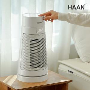 한경희 가정용 즉각발열 리모컨형 PTC 전기 온풍기/전기히터/난로 히터팬 HAAN-P19000