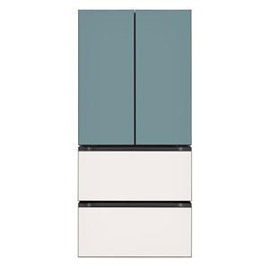 LG전자 Z494GTB161S 오브제컬렉션 491L 1등급 4도어 김치냉장고(클레이민트+베이지) 전국추가비용없음 국민전자