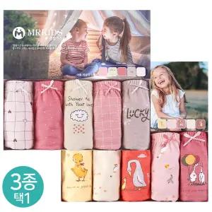 (30%즉시할인) 여아 삼각 택1 (5매입) 아동팬티 여아팬티