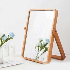 접이식 화장대 우드 원목 사각 탁성 용 거울 스탠드