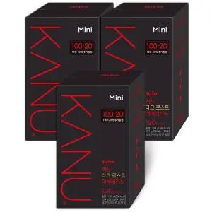 맥심 카누 미니 다크 360T(120Tx3개)