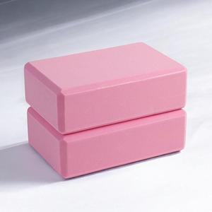 [JHQRGIWC_4B]게더릭 요가블록 2p세트 스트레칭블럭 (핑크)