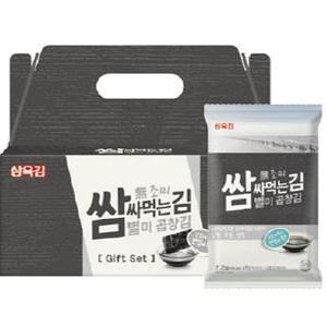 곱창 별미 쌈 광천김 쌈싸먹는 곱창김 선물세트 7.2g x10봉 삼육김