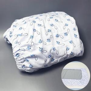 환자용 침대시트 가정용 고무줄 면매트커버 꽃무늬