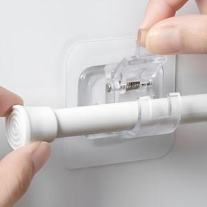 [BZJL8O2J_4C]접착 압축봉 커튼봉 걸이