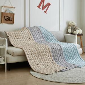 베어 소프트마이크로 쇼파패드 사계절 소파커버 쇼파매트 깔개 쇼파방석 3인용 4인용