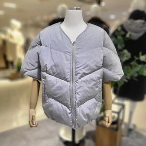 [대구백화점] [파파야]노카라반팔누빔패딩점퍼(PNPRJP005A)