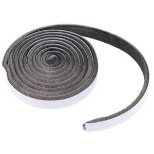 에이치플러스몰 부착식 털 문풍지-대형 폭2cm 두께 7mm 길이3M 바람막이 틈막이 틈새막이 현관