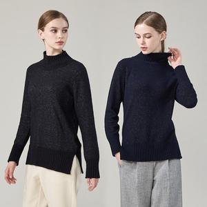 [로코엘라]페리 마시멜로우 메탈 여성 모크넥 니트_P377277751