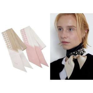 [갤러리아] JASC5E500 외 2가지색  질스튜어트 [실크 100%] 하운드투스 롱 스카프