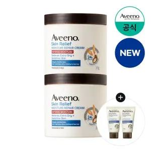 [존슨앤존슨][스킨릴리프30gx2증정][아비노] NEW 아비노 스킨 릴리프 모이스춰 리페어 크림 311g x2