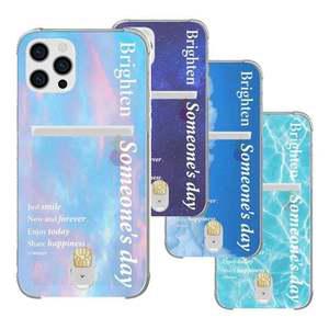 갤럭시S10플러스 G975 트레블 포토 카드젤리 케이스