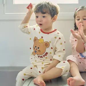 버터콩 칠부내의 유아 아기 아동 실내복 잠옷 내복 코디아이 25SS