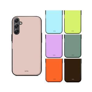 갤럭시퀀텀5 (A556) 갤럭시A55 오토스 컬러 자석 마그네틱 카드 도어 범퍼 케이스