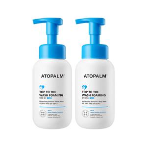 아토팜 탑투토 워시 거품형 300ml 2개 피부보습