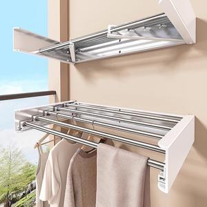 벽부착 미니빨래건조대 벽에붙이는 기숙사 튼튼한 원룸수건건조대