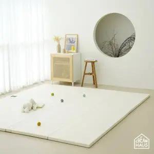크림하우스 논슬립 프리 폴더 매트 140 X 210 X 4cm 층간 소음 방지 유아 아기 어린이 놀이방 유아 매트 층