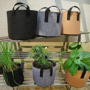 가벼운 부직포 화분 그로우백 2갤런 소형 1P 베란다 텃밭 만들기