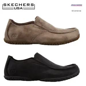 [롯데백화점]스케쳐스 남성 레더 슬립온 모레티 SC0MFCEY051-052 2종