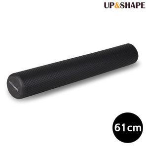 [MENL40N9_53EA]마사지 폼롤러 슬림 블랙 10x61cm MFS6103