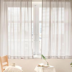 135x 가리개 커텐 170cm 아이방 베란다 창문 핀형 작은창 커튼 쉬폰