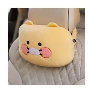 카카오프렌즈 폭신한 차량용 목쿠션 춘식이